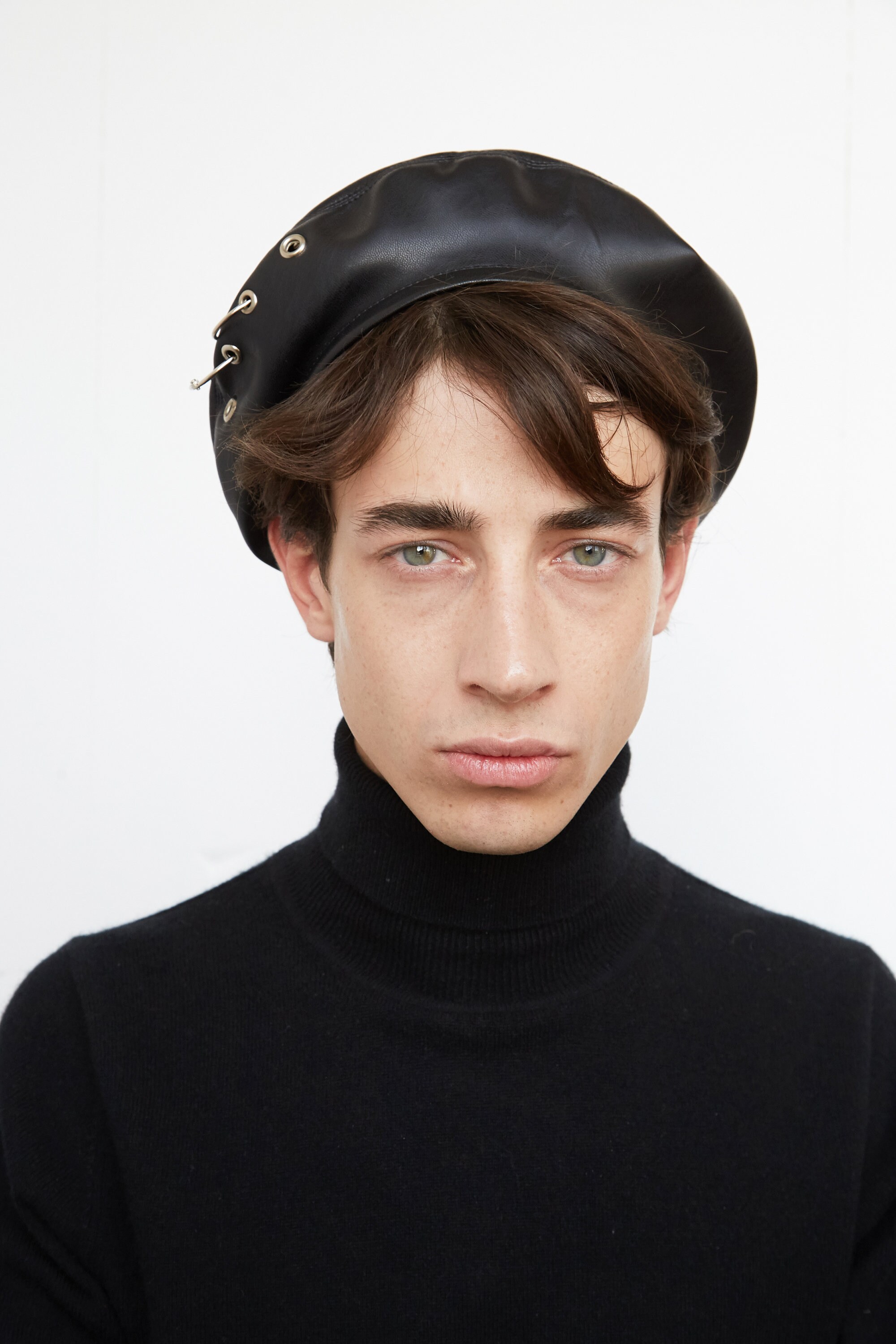 Military Beret Men's Hat Black Beret 