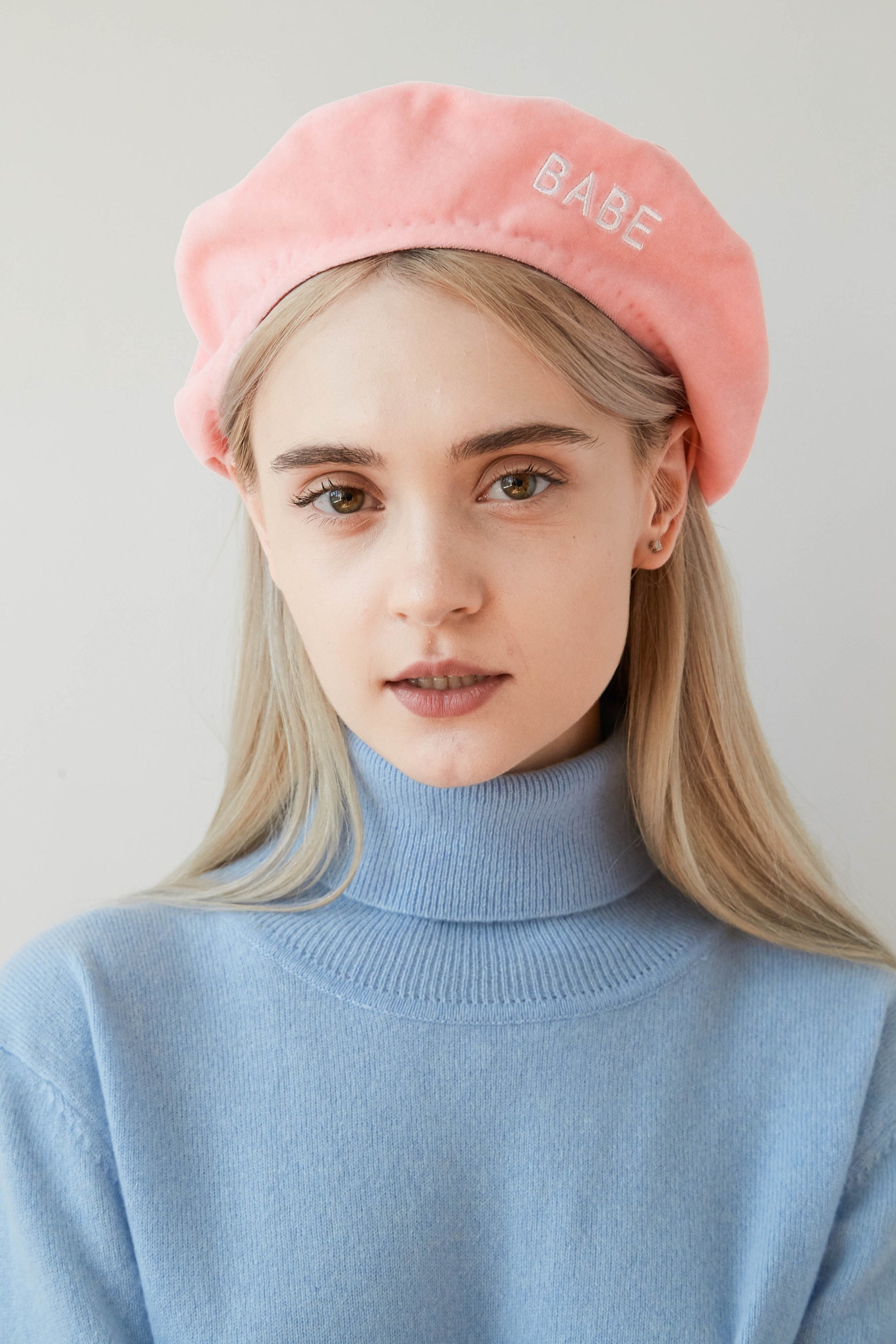 Pink beret beret hats for women beret pink velvet pink Etsy