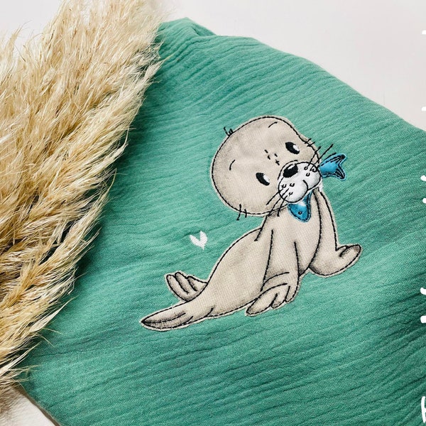 Embroidery file Little Seal