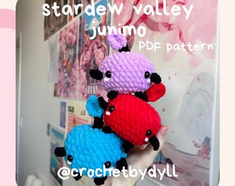 Stardew Valley Junimo Crochet Pattern PDF – Easy DIY Plush with Photos