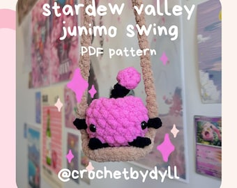 Stardew Valley Junimo Swing Crochet Pattern PDF – Cute Amigurumi