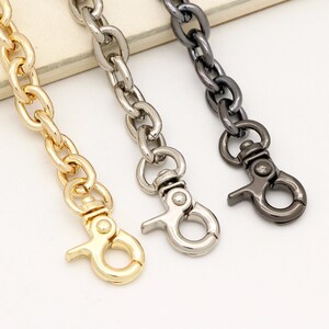 120cm Purse Chain with swivel clasp Bag Chain Finished Chain purse hardware