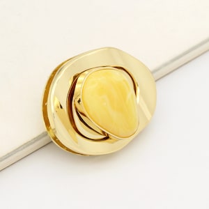 Purse lock Gold twist lock bag lock handbag lock purse frame purse hardware