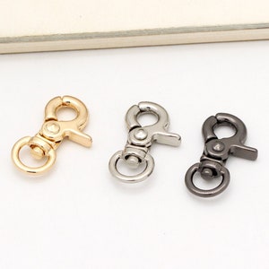 6pcs swivel clasp 5/16&quot;(8mm) swivel hook purse clasp purse hardware
