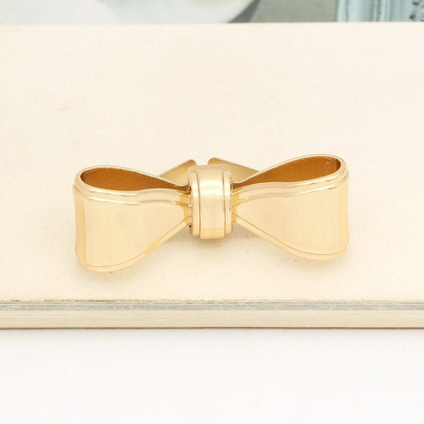 4pcs Gold Purse Feet bow-knot shape purse labels Handbag Feet Bag Feet purse supplies