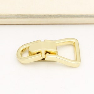 4pcs Gold Bridge buckle Chain Connector Screw D Ring screw connector bag strap bag chain hardware