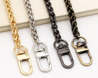 120cm Purse Chain With Swivel Clasps Twisted Chain Metal Bag Chain purse clasp