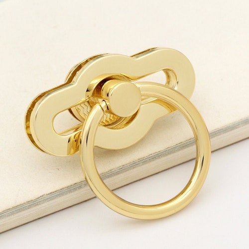 Gold Purse Lock Bag Lock Turn Lock Purse Hardware Etsy