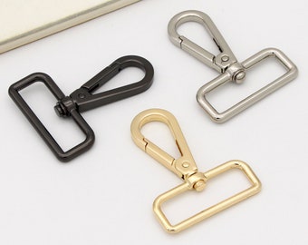 4pcs 1&quot;1/2&quot;(38mm) swivel clasp swivel hook Push gate snap hook purse clasp purse supplies