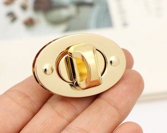 Blocco borsa oro Blocco serratura blocco Turn lock borsa hardware