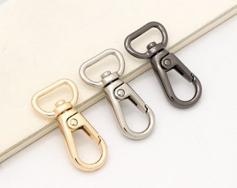 6pcs 5/8&quot;(16mm) Swivel clasp Swivel hook Snap hook Swivel lobster clasp bag strap clasp bag hardware