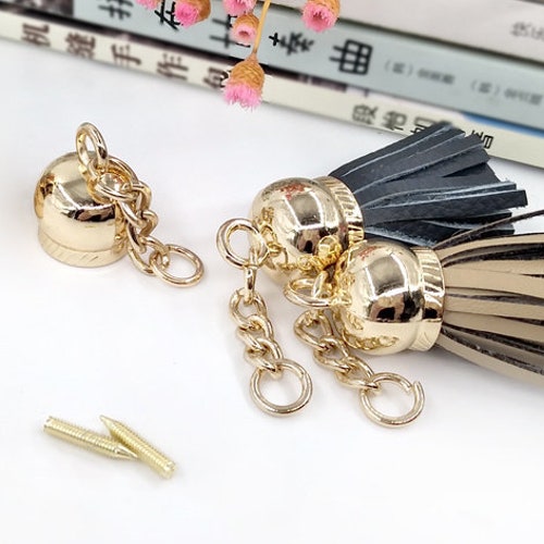 12mm Inner Tassel Cap Rope Head Cap Hanging Tassel Caps Swivel Etsy