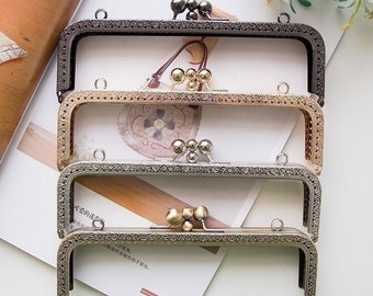 Double Purse frames 20.5cm(8 in) bag frame metal frame coin purse frame for purse diy frame purse making