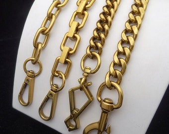 Antique gold bag chain replacement strap purse chain bag strap bag handle bag hardware