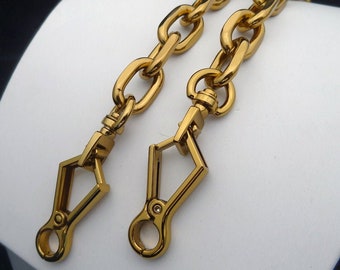 Antique gold Chain Strap Aluminum chain bag chain replacement strap purse chain bag hardware