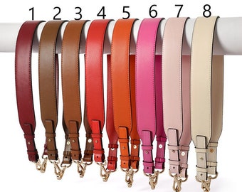 High Quality Leather Bag Strap 3.8cm Replacement Leather purse strap Leather handbag strap