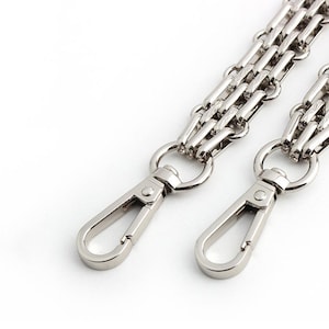 Silver bag chain Purse chain bag handle Handbag chain