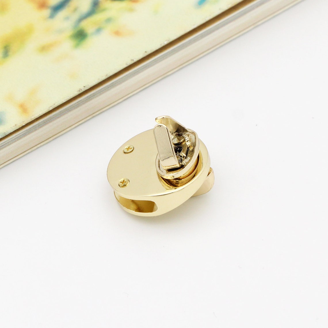 2set Small Purse lock Circle twist lock Bag lock Gold purse Etsy