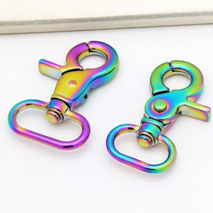 2-4-10pcs 3/4&quot;(19mm) 1&quot;(25mm) swivel clasp Snap hook swivel hook purse clasp purse hardware