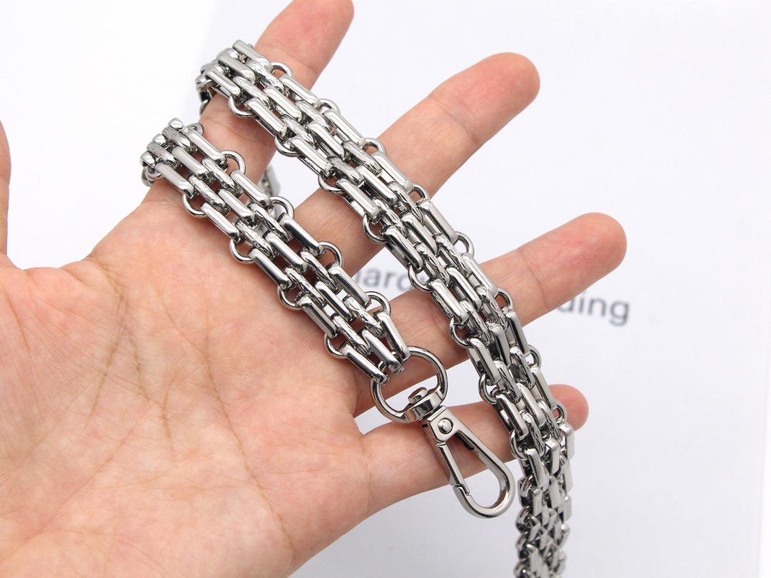 Silver Bag Chain Purse Chain Bag Handle Handbag Chain - Etsy