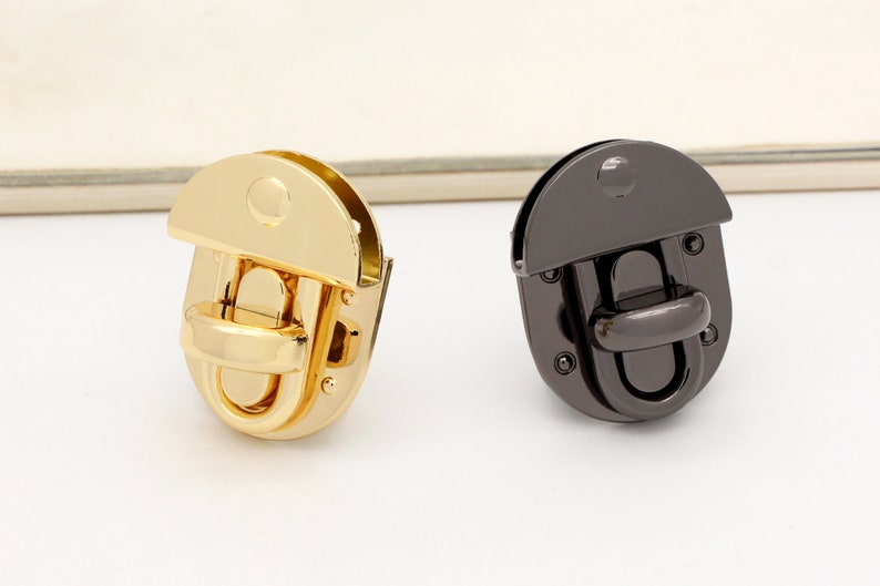 Bag Lock Purse Lock Twist Locks Turn Lock Handbag Lock Purse Etsy