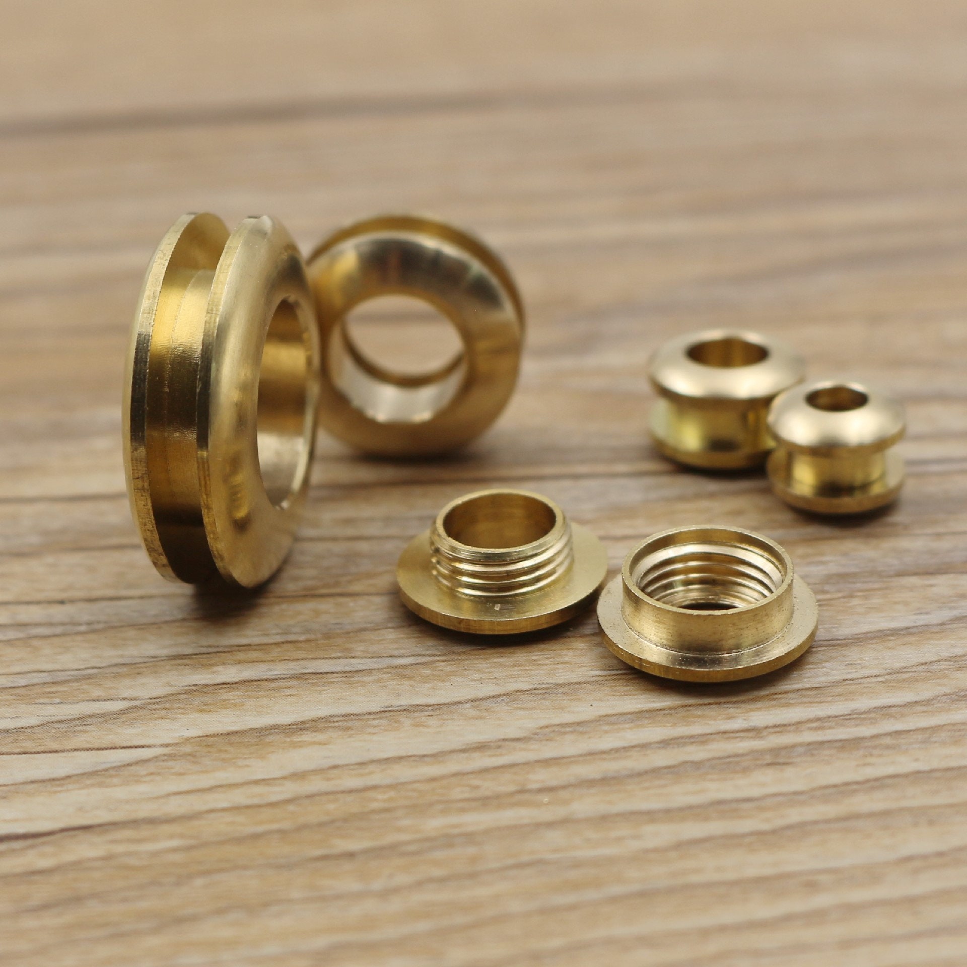 4set Grommet Eyelet Solid Brass Eyelets Metal Grommets for Etsy Australia