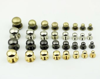 10set Screw rivet 4mm 5mm 6mm 7mm 8mm 9mm 10mm 12mm chicago screw leather rivet