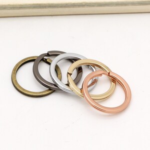 10pcs Keychain Split Key Ring Key Chain Rings Key Rings Split Ring ...