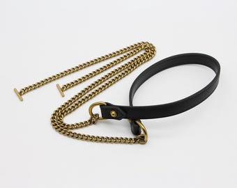 Leather bag chain strap Women purse strap Shoulder strap