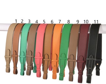 Leather bag handle Replacement handle Leather shoulder strap tote bag handle