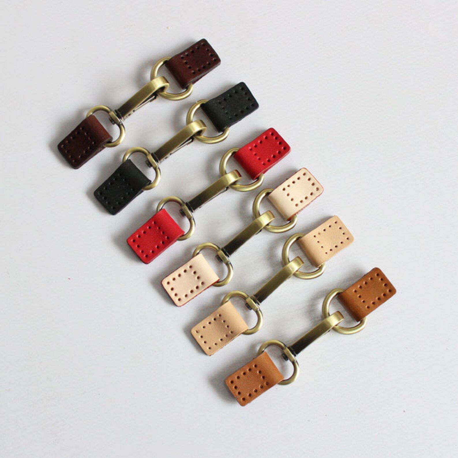 Leather closure for Tote Bag Handbags Snap fastener swivel Etsy