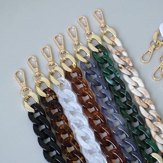 Bag Chain With Swivel Clasp Acrylic Chain Purse Chain Bag Handle