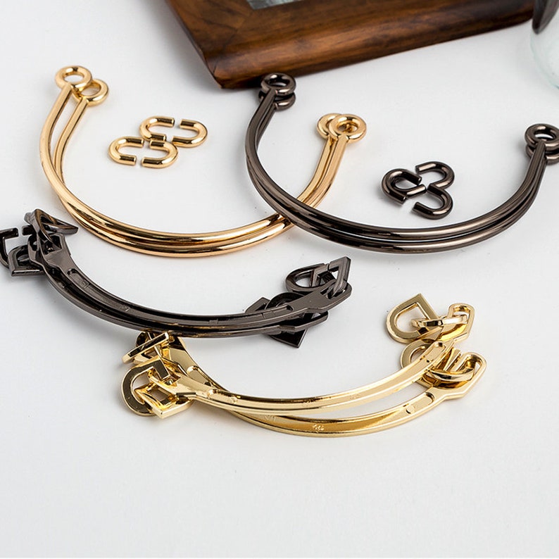 1pair Purse Handles Bag Handle Metal Handle Purse Frame Purse Etsy