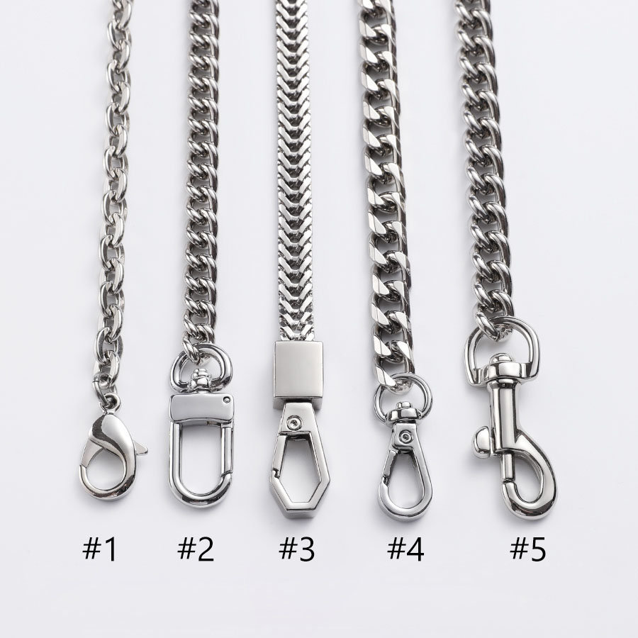 Silver Chain Strap Bag Chain Replacement Strap Purse Chain Bag Etsy