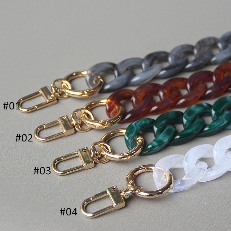 Acrylic Chain Bag Chain Purse Chain Bag Handle Bag Strap Etsy