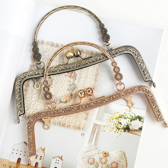 DIY Clasp Frame Bag, Metal Clasp Frame Purse/Bag