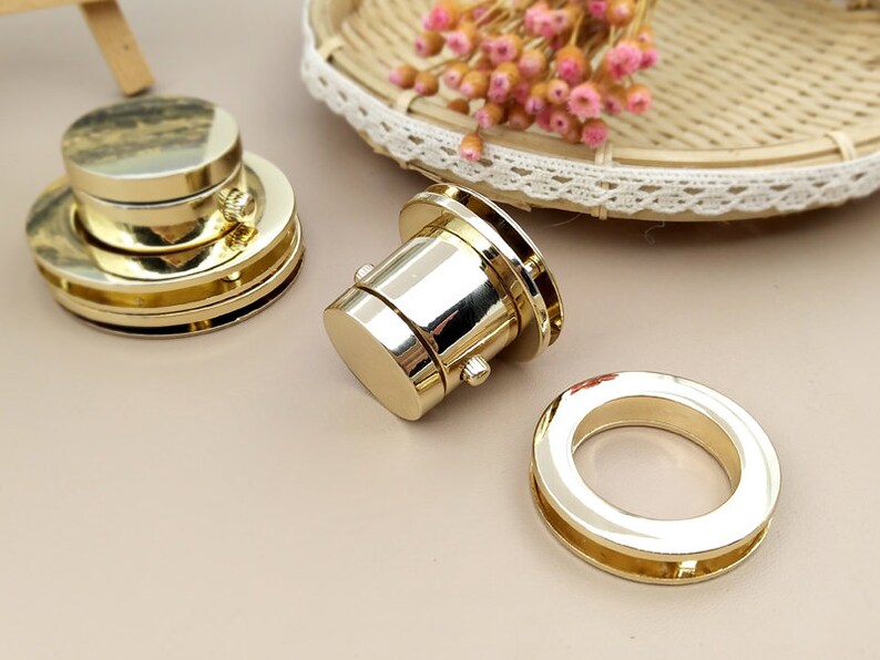 Purse Lock bag lock Turn lock Gold Purse Locks Twist Lock bag hardware