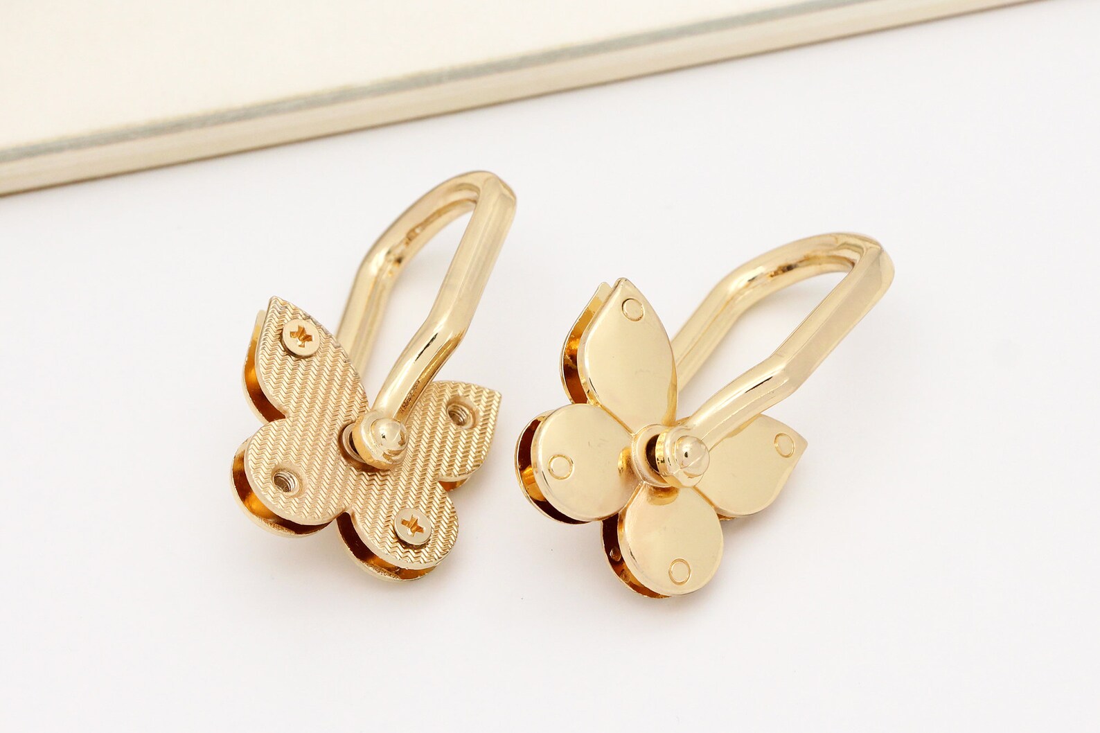 Gold Chain Connector Purse Connector Ring Screw D Ring Purse Etsy