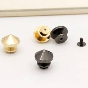 10set 15mm Cone Rivets Screw Rivet Screw Back Rivet Leather Rivrt Purse ...