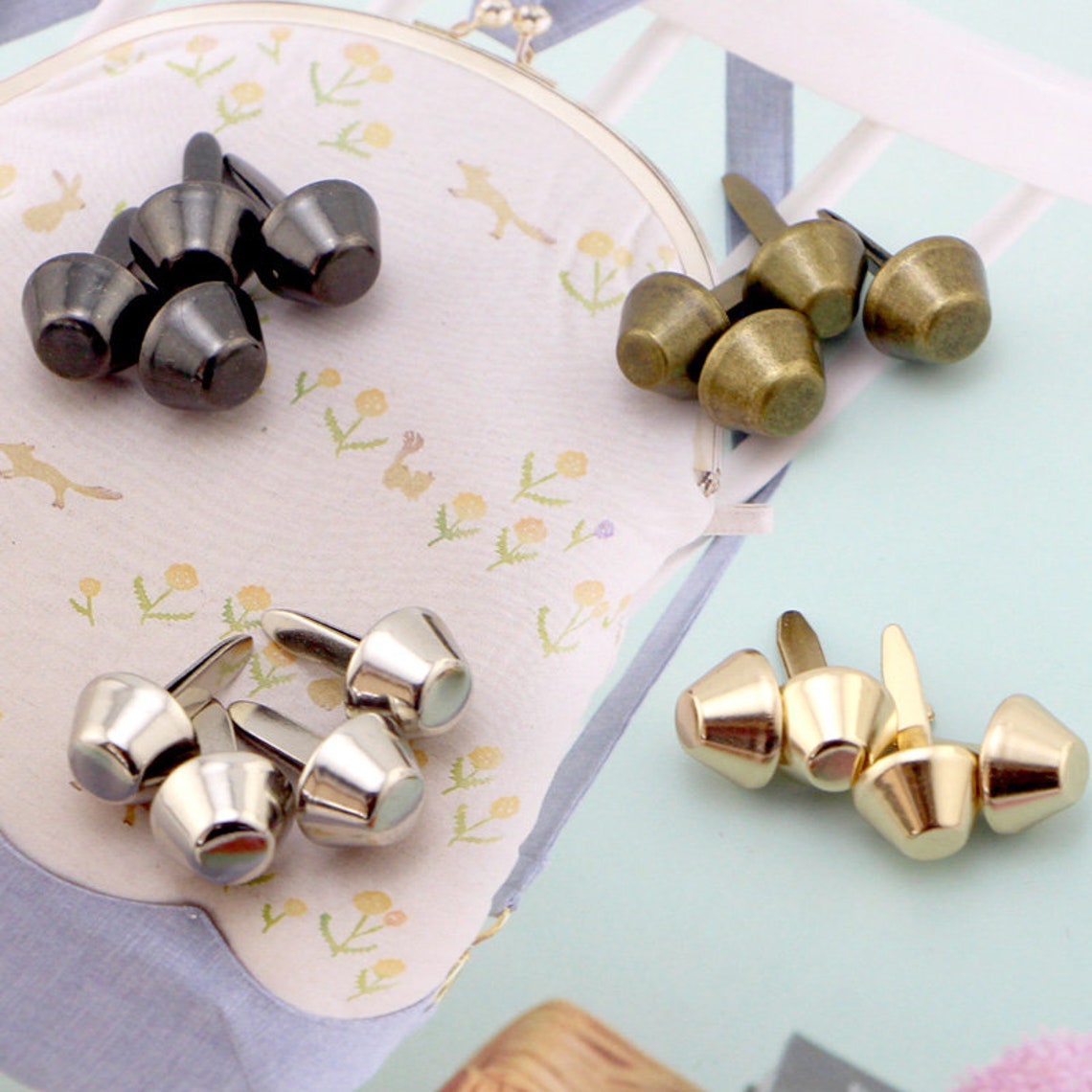 20pcs 12mm 15mm Purse Feet Handbag Feet Bag Feet Purse Etsy