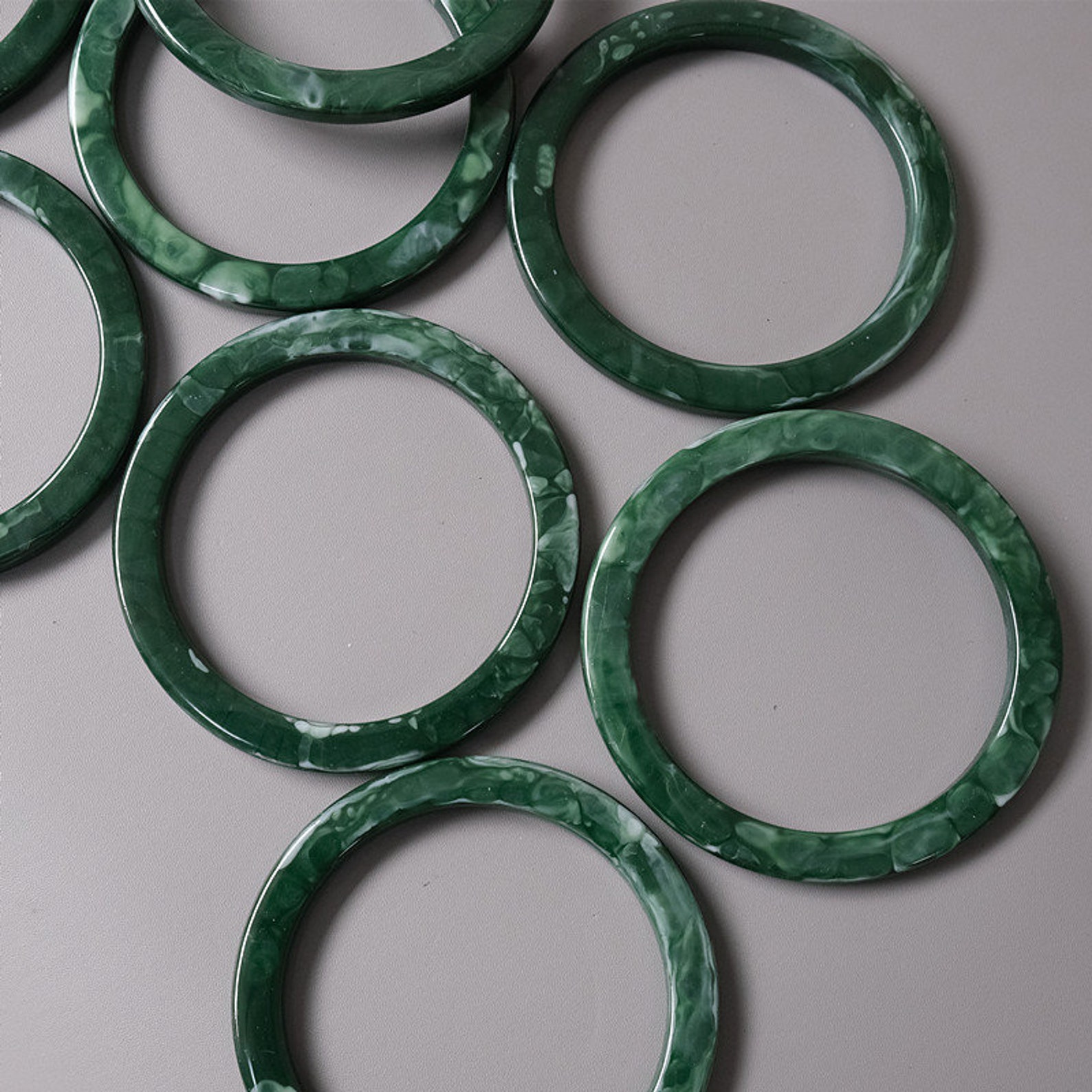 1pair Bag Handle Resin Purse Handles Round Handle Tote Bag Etsy