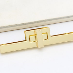 Purse lock Gold twist lock bag lock handbag lock purse frame purse hardware