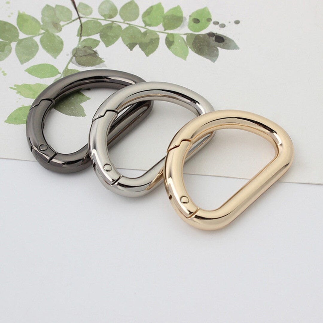 4pcs High Quality Spring Gate Ring Spring Ring Push Gate Snap Hook - Etsy