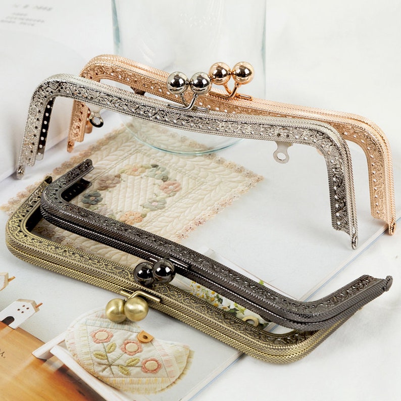 Frame for Purse 20cm7.9 In Purse Frames Bag Frame Metal Etsy