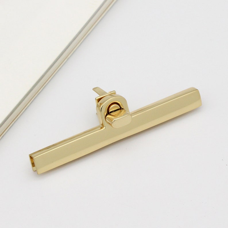 Gold Purse lock twist lock turn lock bag lock handbag lock Etsy