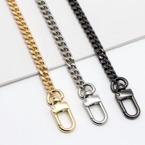 Bag chain 7mm replacement purse chain strap bag strap