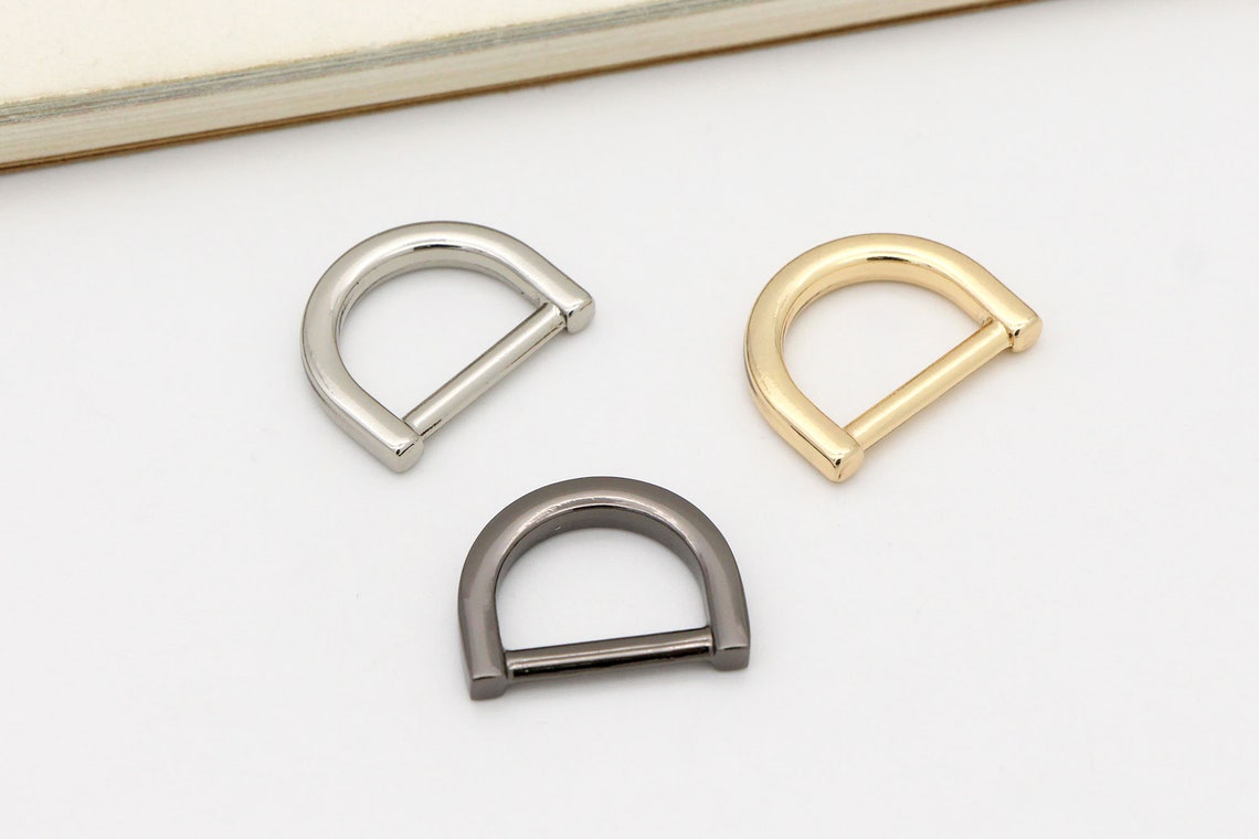 4pcs 5/816mm Flat Strap D Ring Purse D Ring Buckle Etsy