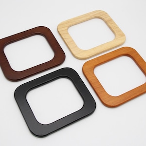 1pair Wood bag handles crochket bag wood handles tote bag making