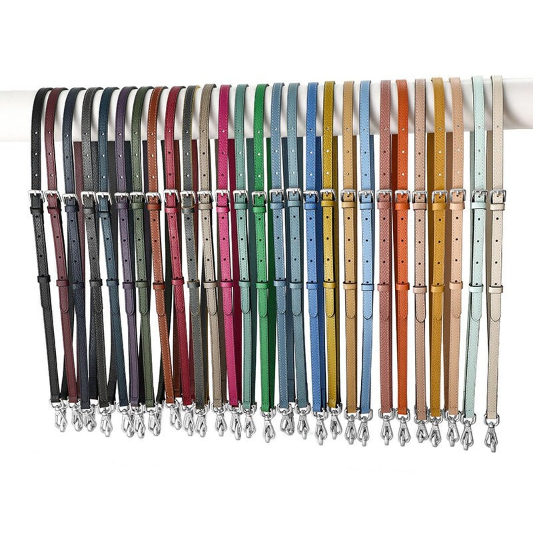 27 Color Leather Strap 1.2cm High Quality Leather Handbag Strap Leather