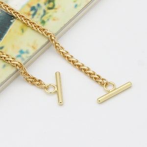 120cm Purse Chain 6mm Twisted Chain Metal Bag Chain